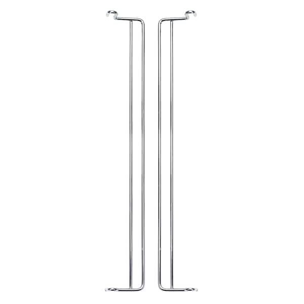 Quantum Storage Systems One Hanger Pair For Qmb534C/Qmb540C/Qmb550C, Chrome, PK2 HMB534/540/550C - main